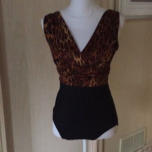 Leprosariums and black bathing suit